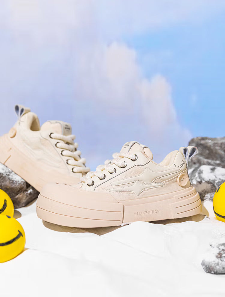 KILLWINNER丨Smile Life Sneaker - Beige - PSYLOS 1, KILLWINNER丨Smile Life Sneaker - Beige, Chunky Sneakers, KILLWINNER•JAPAN, PSYLOS 1